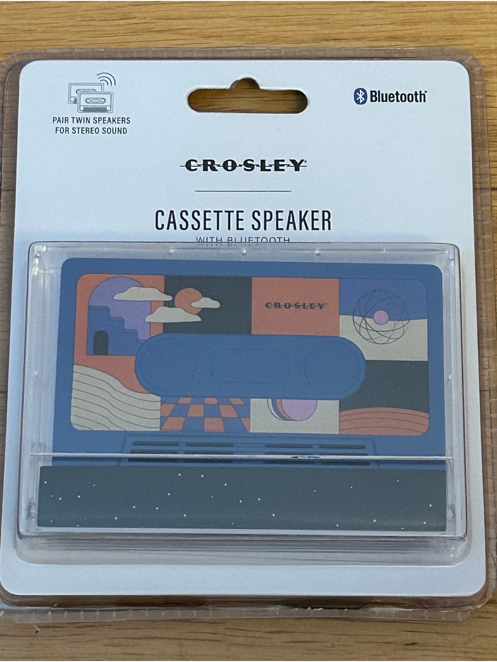 NIB Urban Outfitters Crosley Retro Cassette Tape Bluetooth Speaker